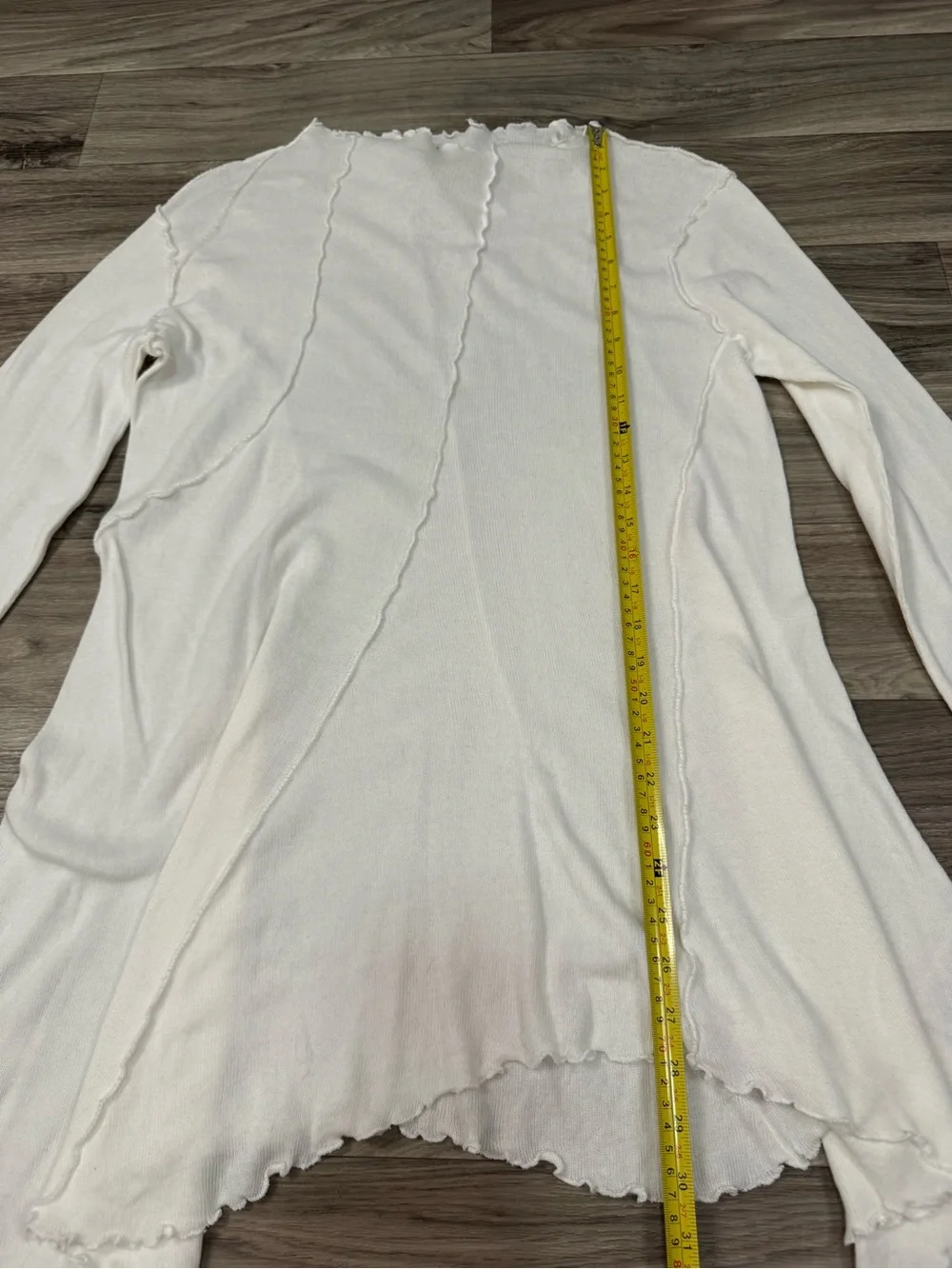 Free People We The Free Care Free Full Swing Tunic Top Cotton in Ivory Large